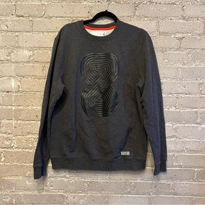 8JS Charcoal Grey Sweatshirt - Size XL